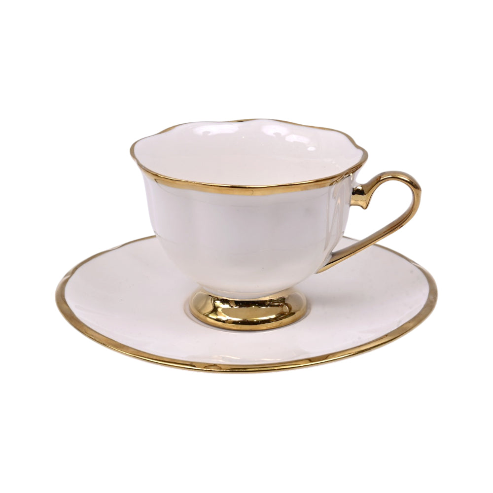 CUP & SAUCER SET 6PC BRILLIANT BR8017