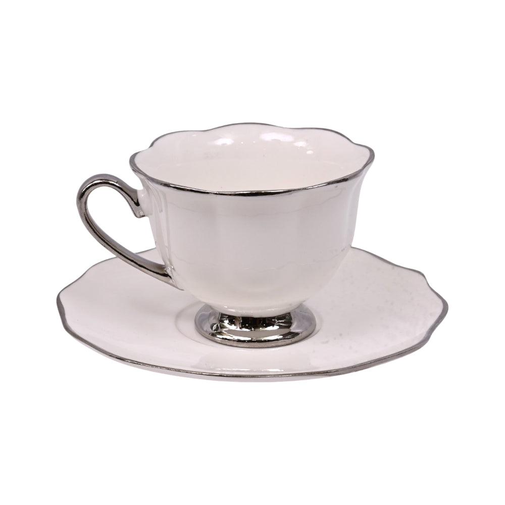 CUP & SAUCER SET 6PC BRILLIANT BR8018