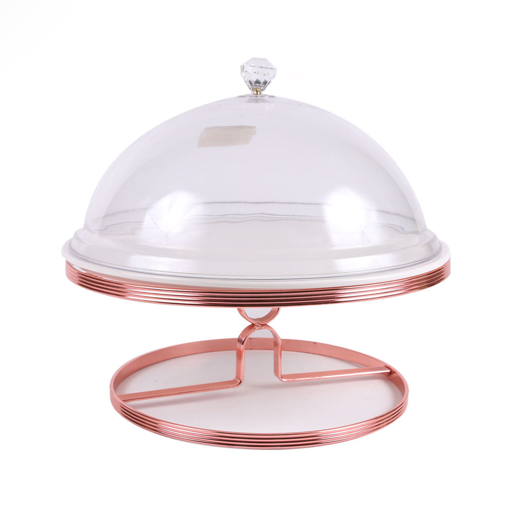CAKE DISH WITH STAND BRILLIANT BR16007RG