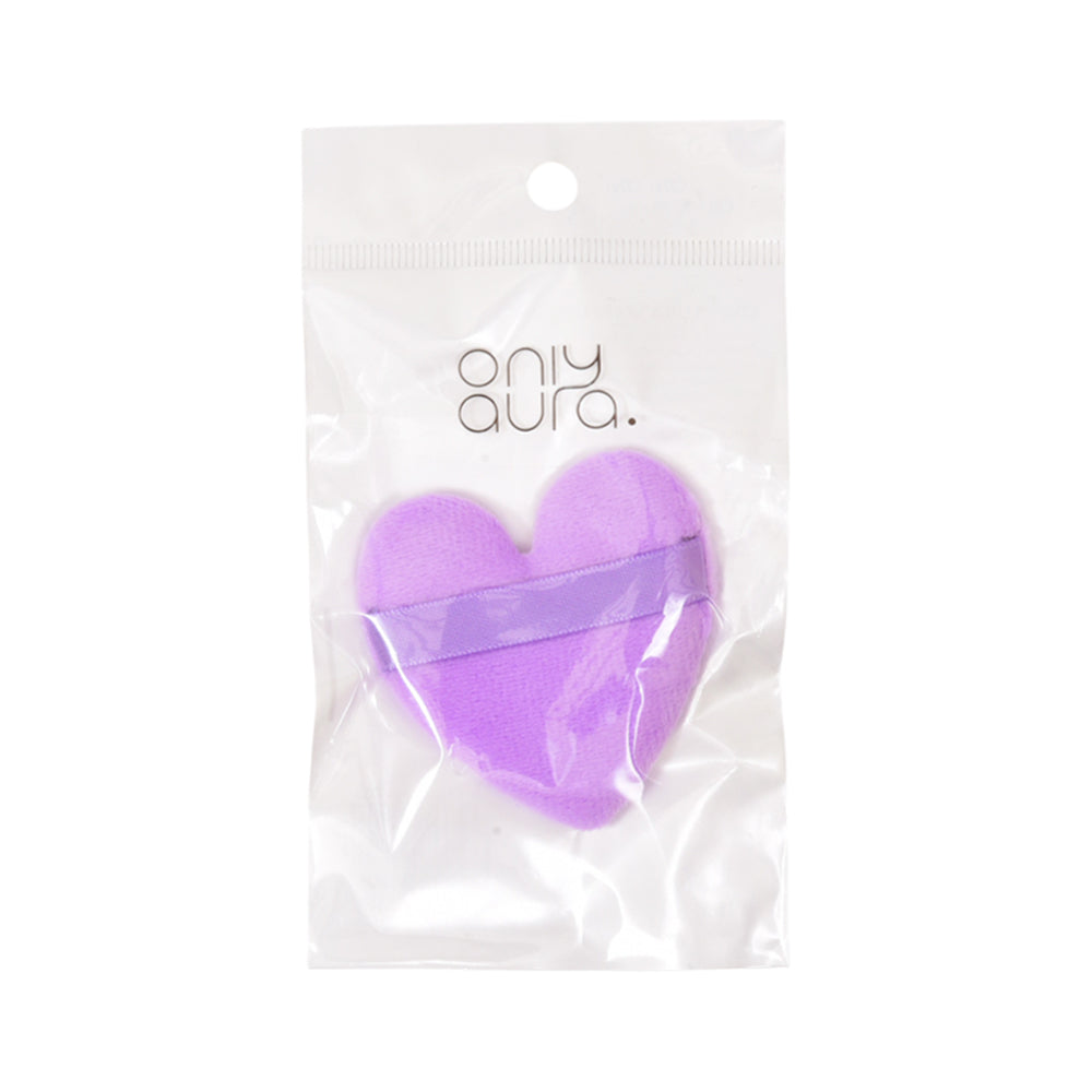 ONLY POWDER PUFF HEART SHAPE 2IN1 PUFF03