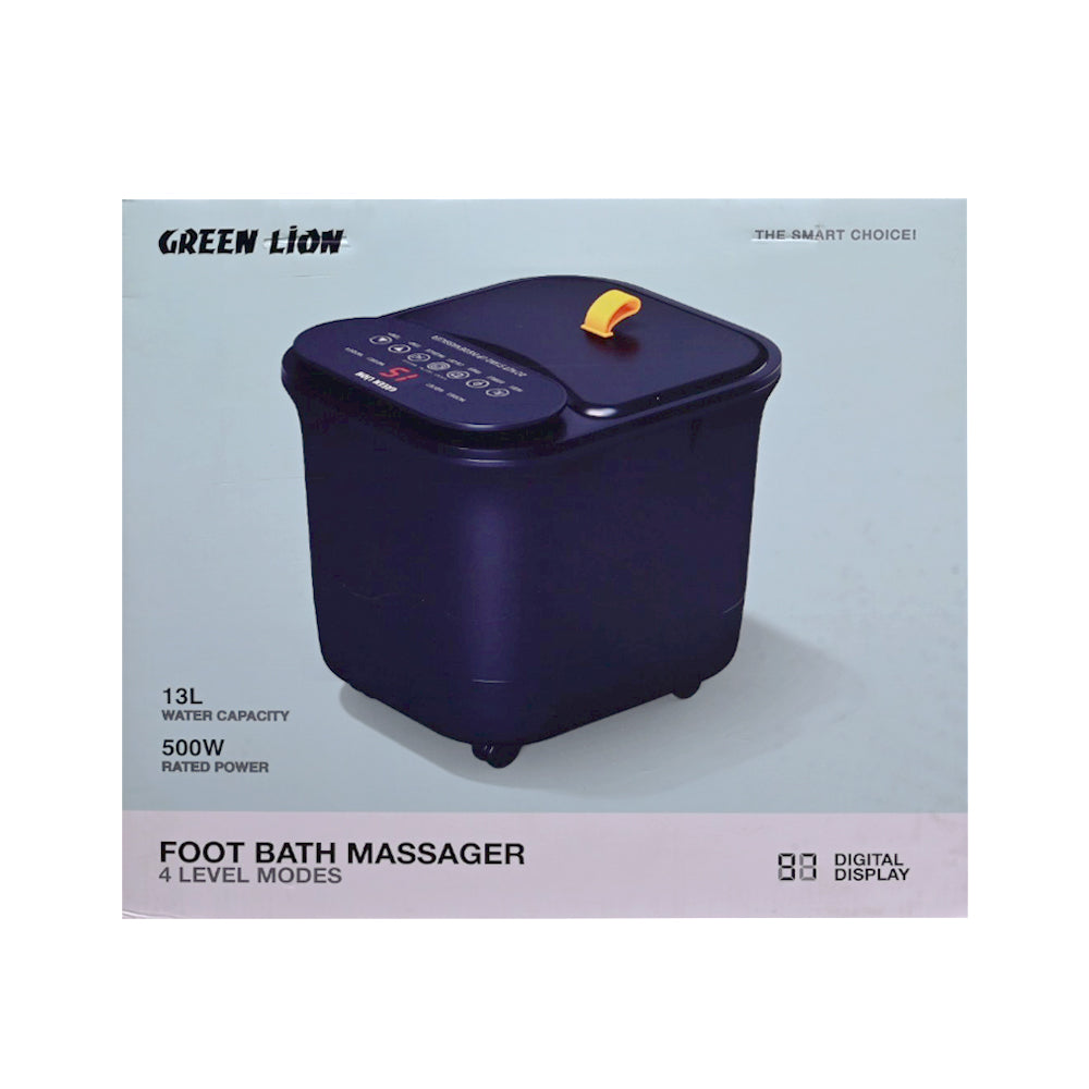 GREEN LION FOOT BATH MASSAGER 13 LTR IR GL-FRM01