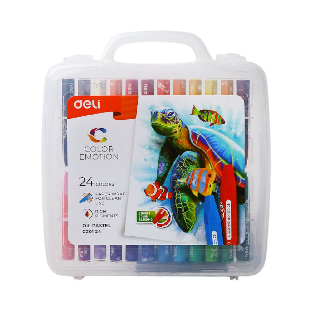 DELI OIL PASTEL COLOR EMOTION 24PC 20124