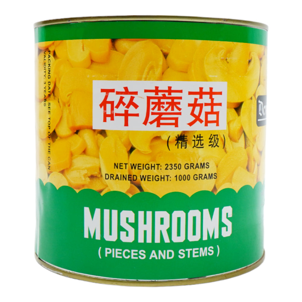 DEW DROP MUSHROOM PIECES AND STEMS TIN 2350 GM