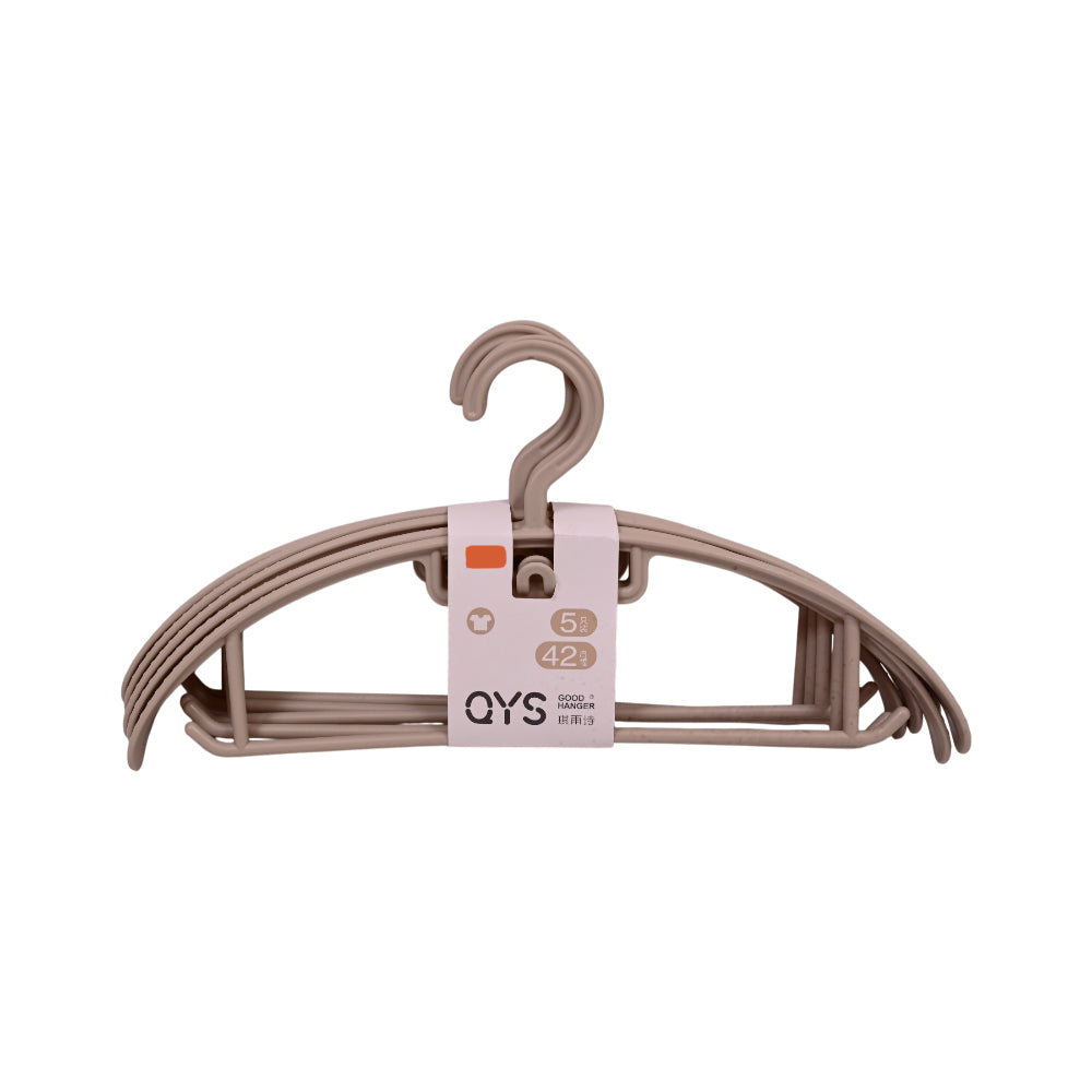 CLOTH HANGER 5PC PACK IR ZS-8288
