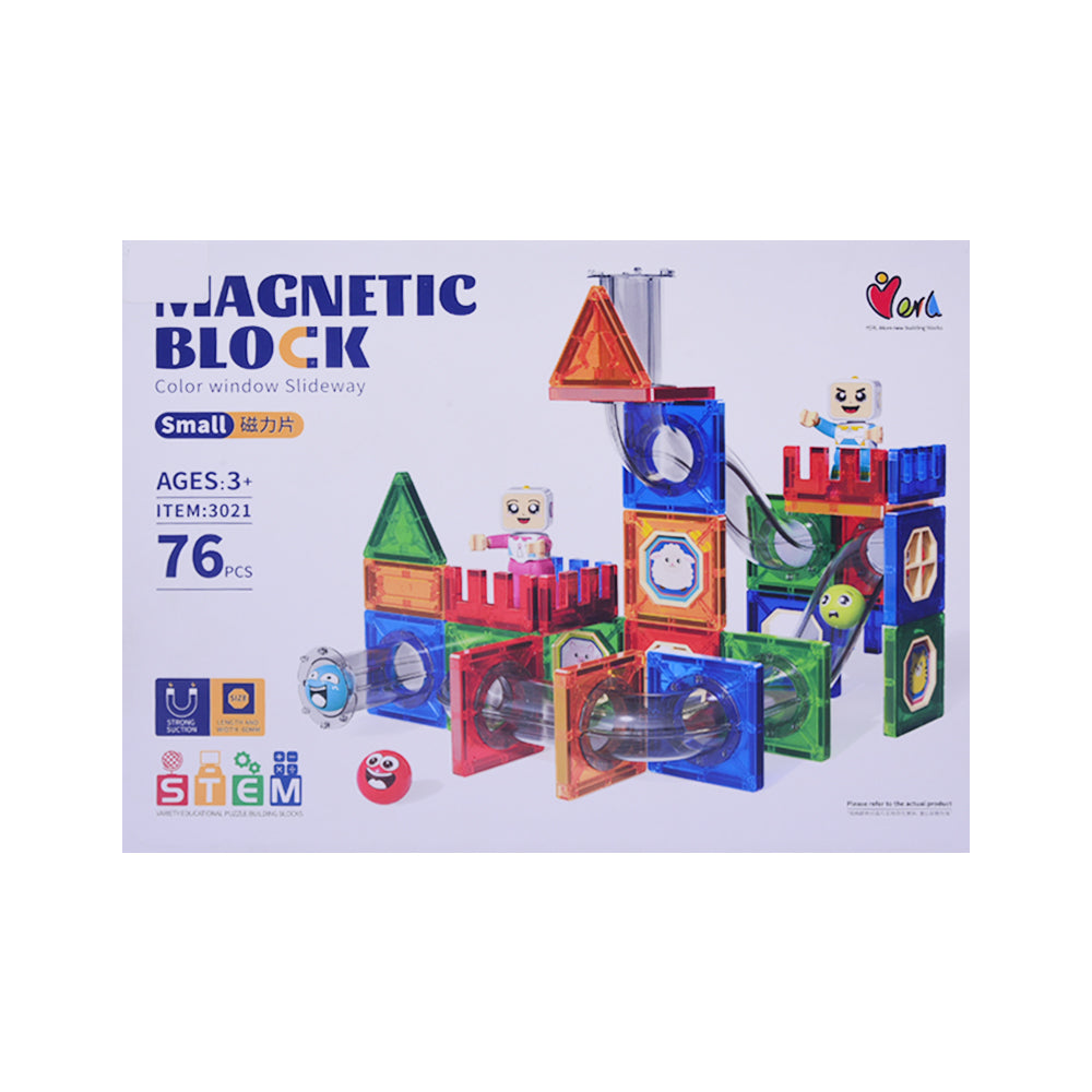 3021 MAGNETIC BLOCKS 76PCS