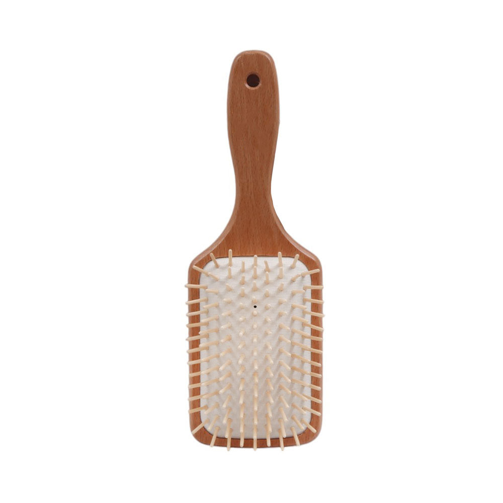 ITALIAN HAIR BRUSH WOODEN 9135-WT