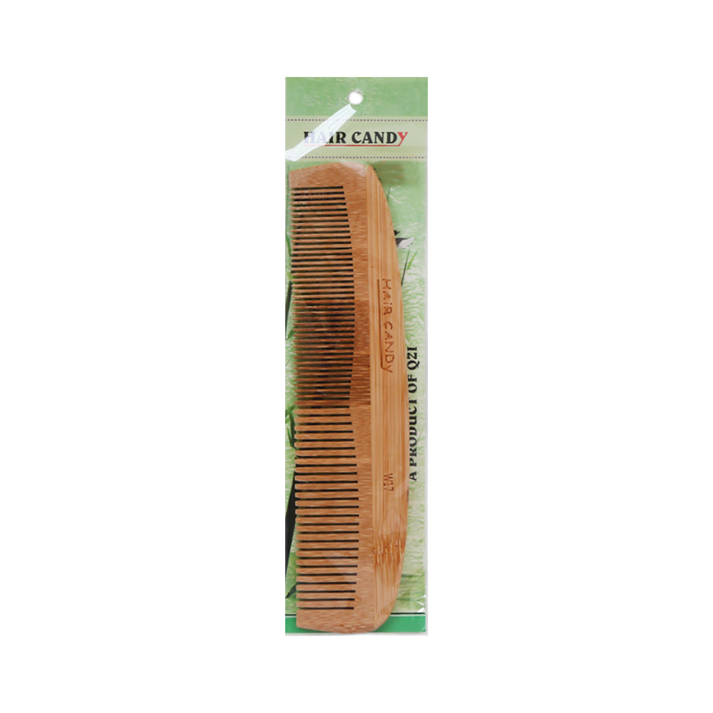 HAIR CANDY WOOD COMB BAMBOO W-17