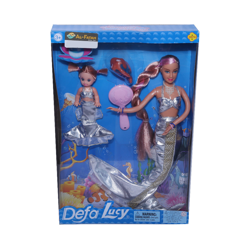 8302 Defa Lucy Mermaid Princess Doll   D