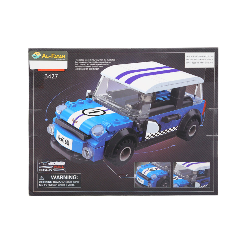 3427 COGO SPEED CROSSING CAR BLOCKS 182PC H.B