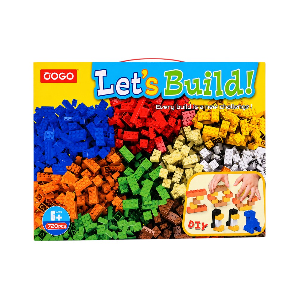 3502 COGO LETS BUILD BLOCKS SET 720PCS H.B
