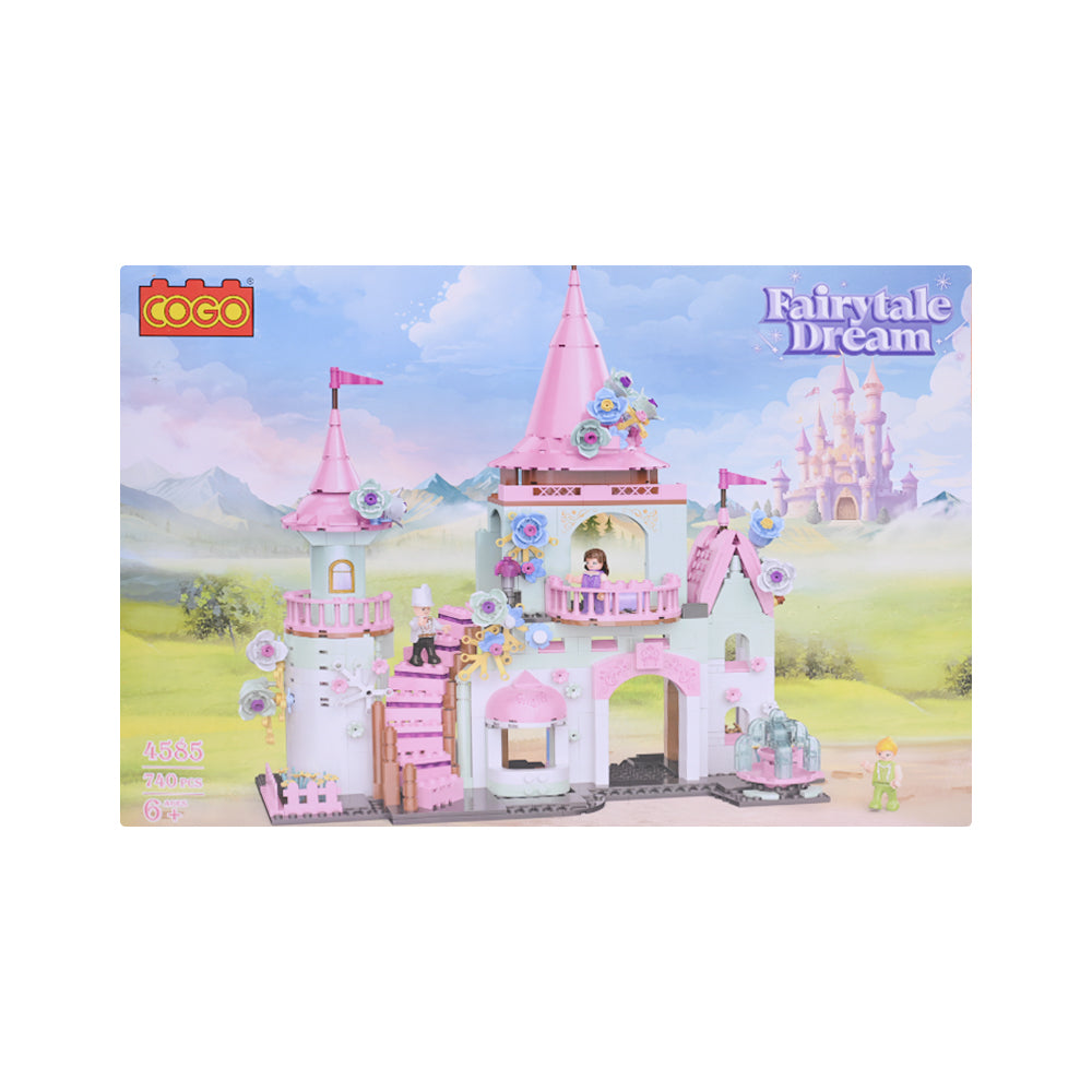 4585 COGO RAIRYTALE DREAM BLOCK SET 740PC