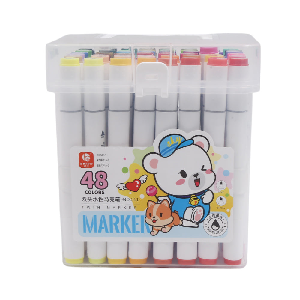 814-48 DOUBLE ART MARKER 48CLR