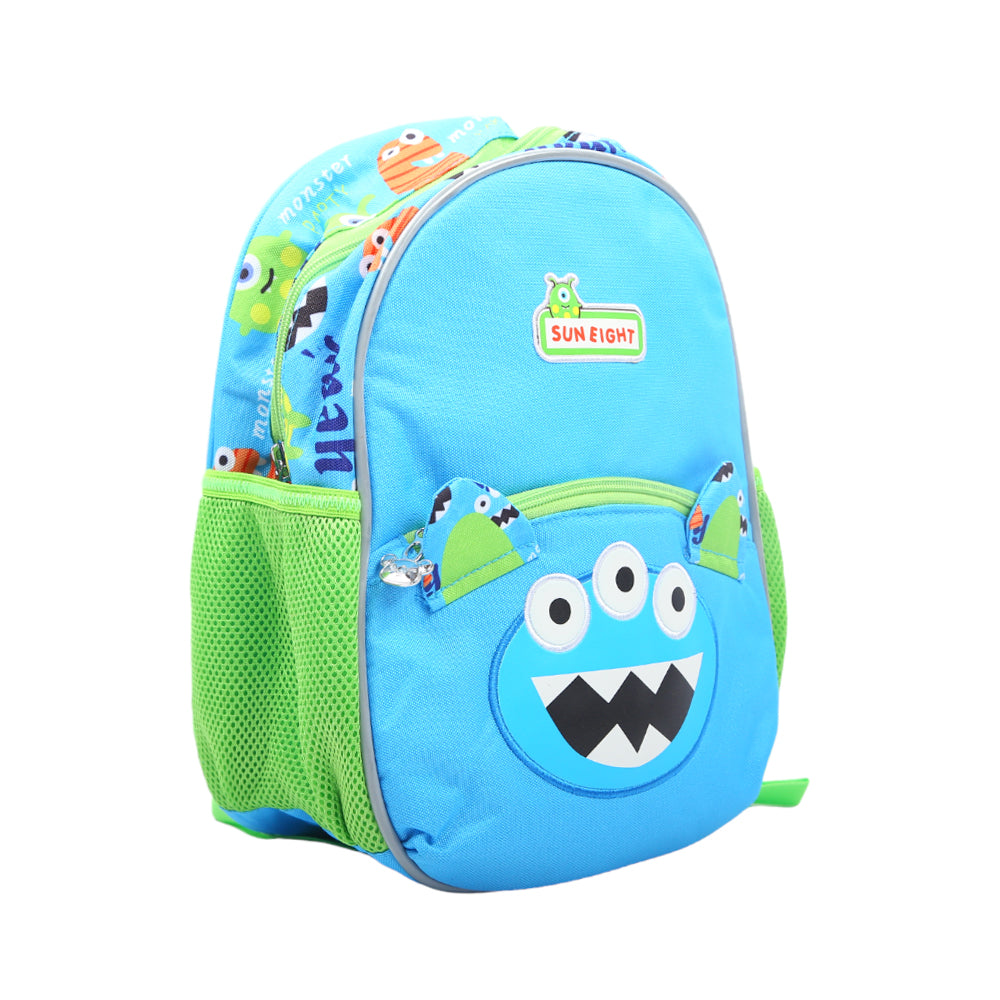 90107 KIDS SCHOOL BACK PACK BLUE 12INCH IR