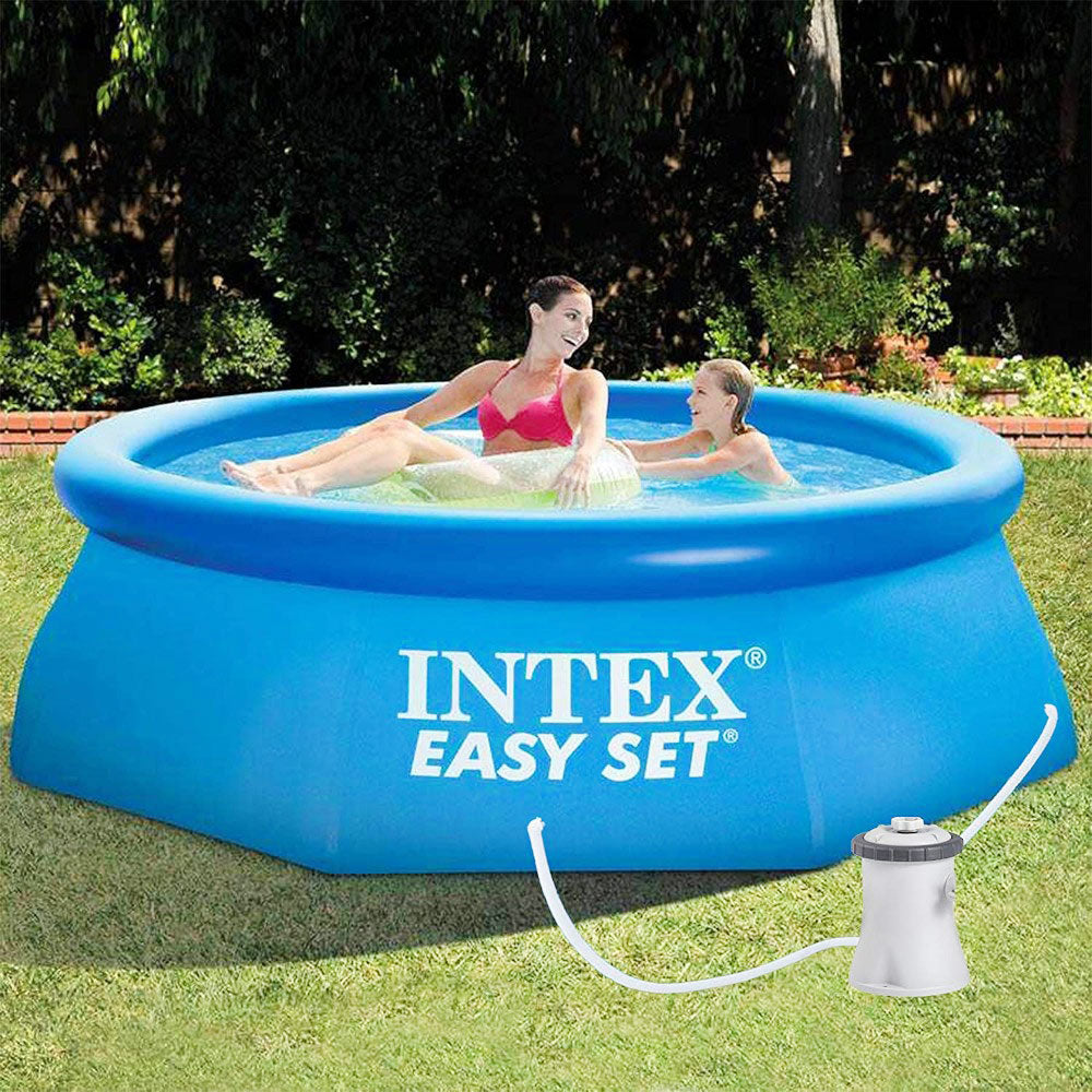28122 EASY POOL WITH PUMP 10X30INCH BASIC