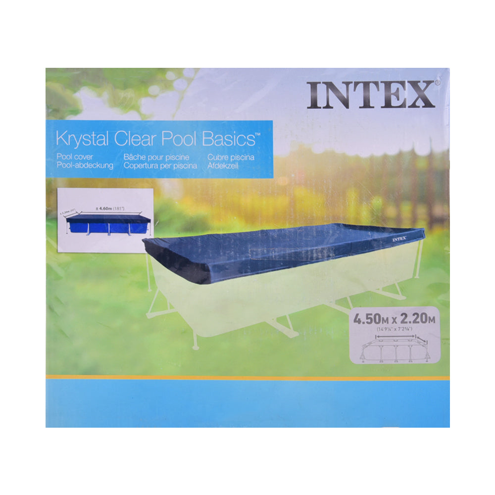 28039 INTEX KRYSTAL RECTANGULAR POOL COVER A.I