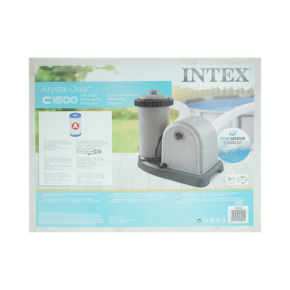 28636 Intex Filter Pump and Catridge Ai (15+ Year)