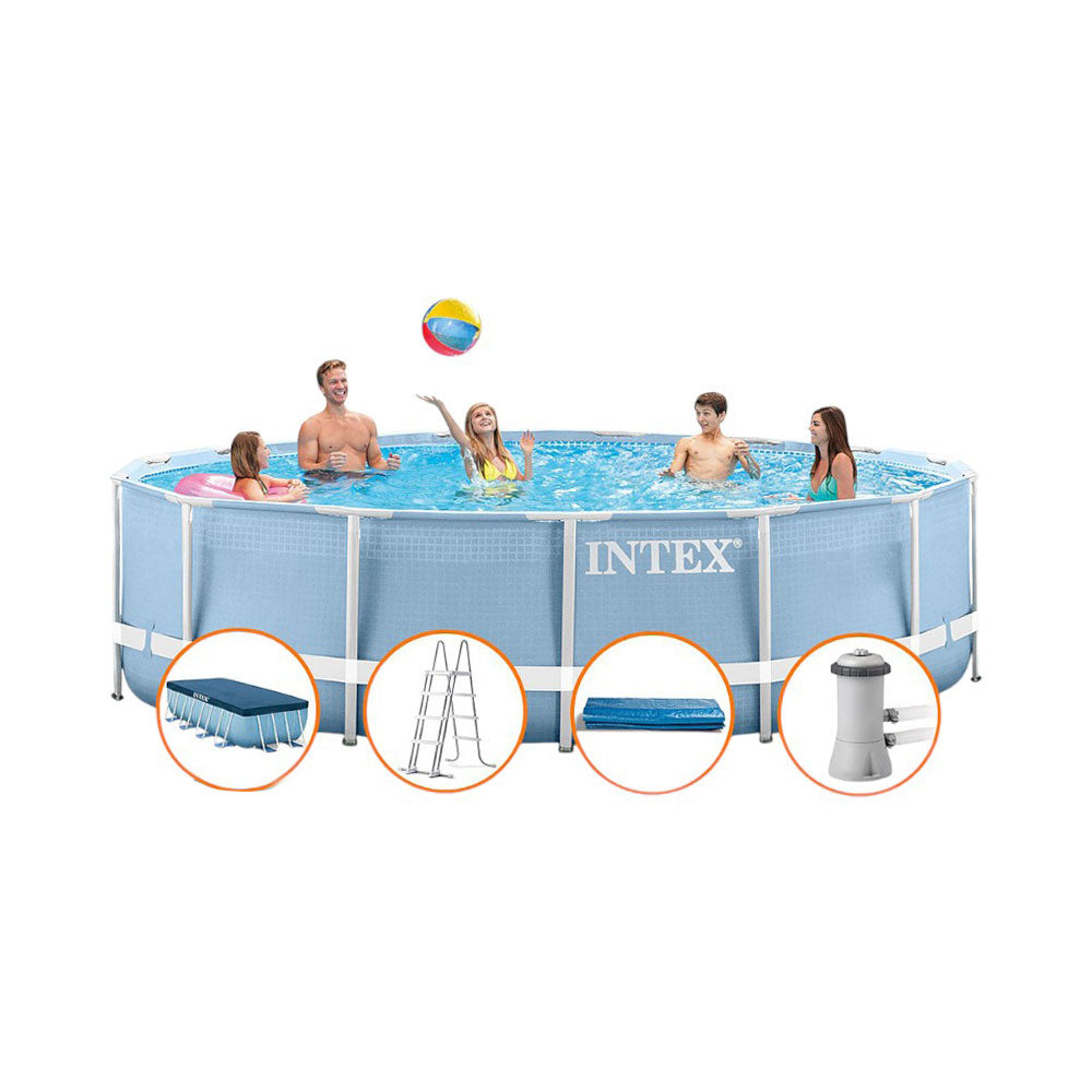 26726 Intex Prism Frame Pool 15X4FT (6+ Year) A.i