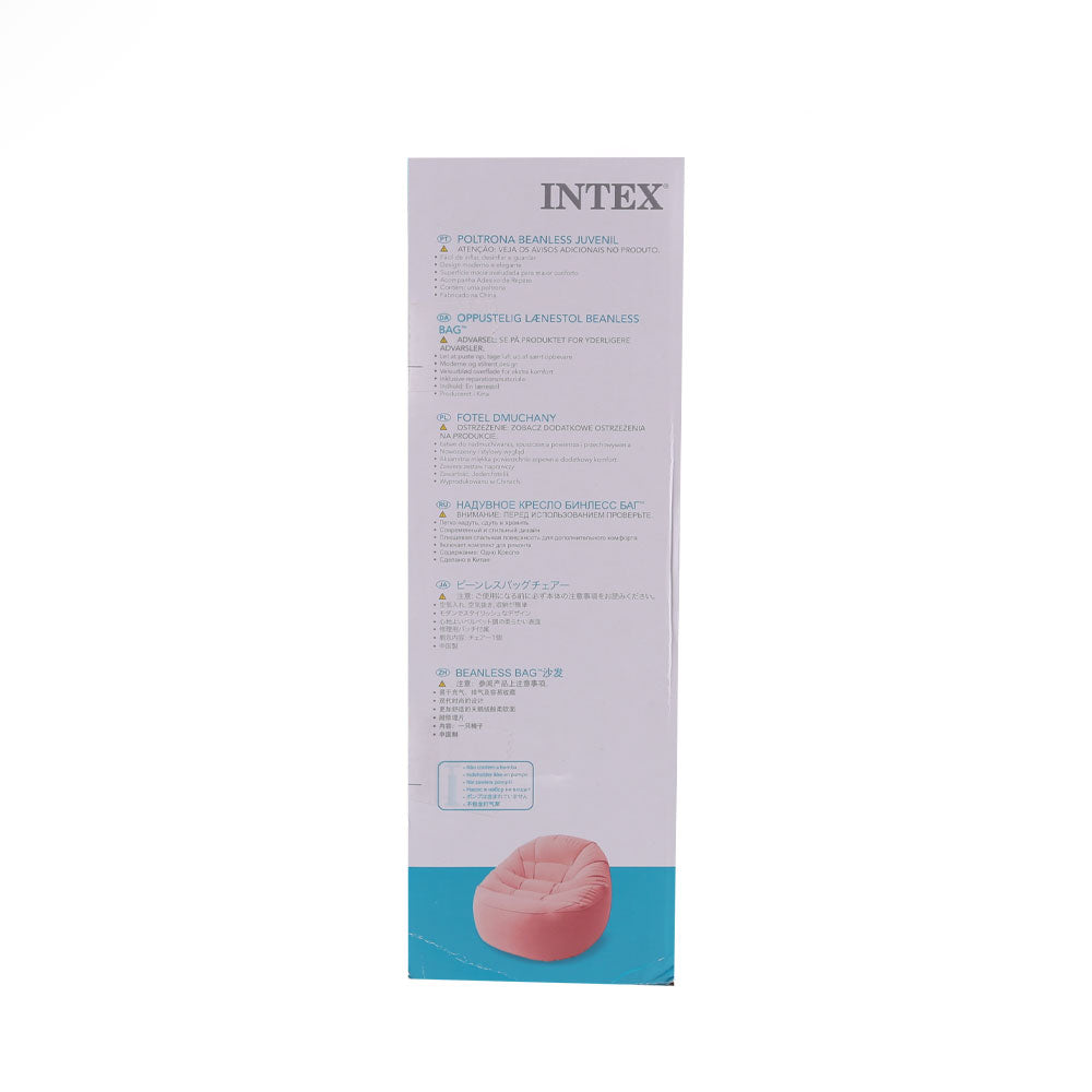 68590 Intex Beanless Bag Chair Ai (15+ Year)