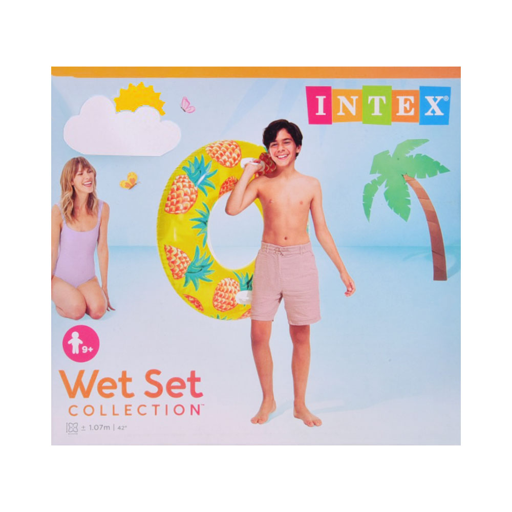 56261 INTEX TROPICAL FRUIT TUBE 42INCH