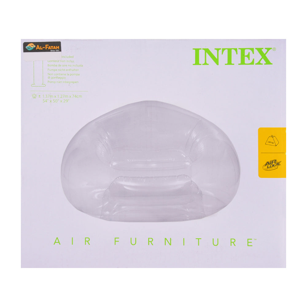 66500 INTEX TRANSPARENT CHAIR