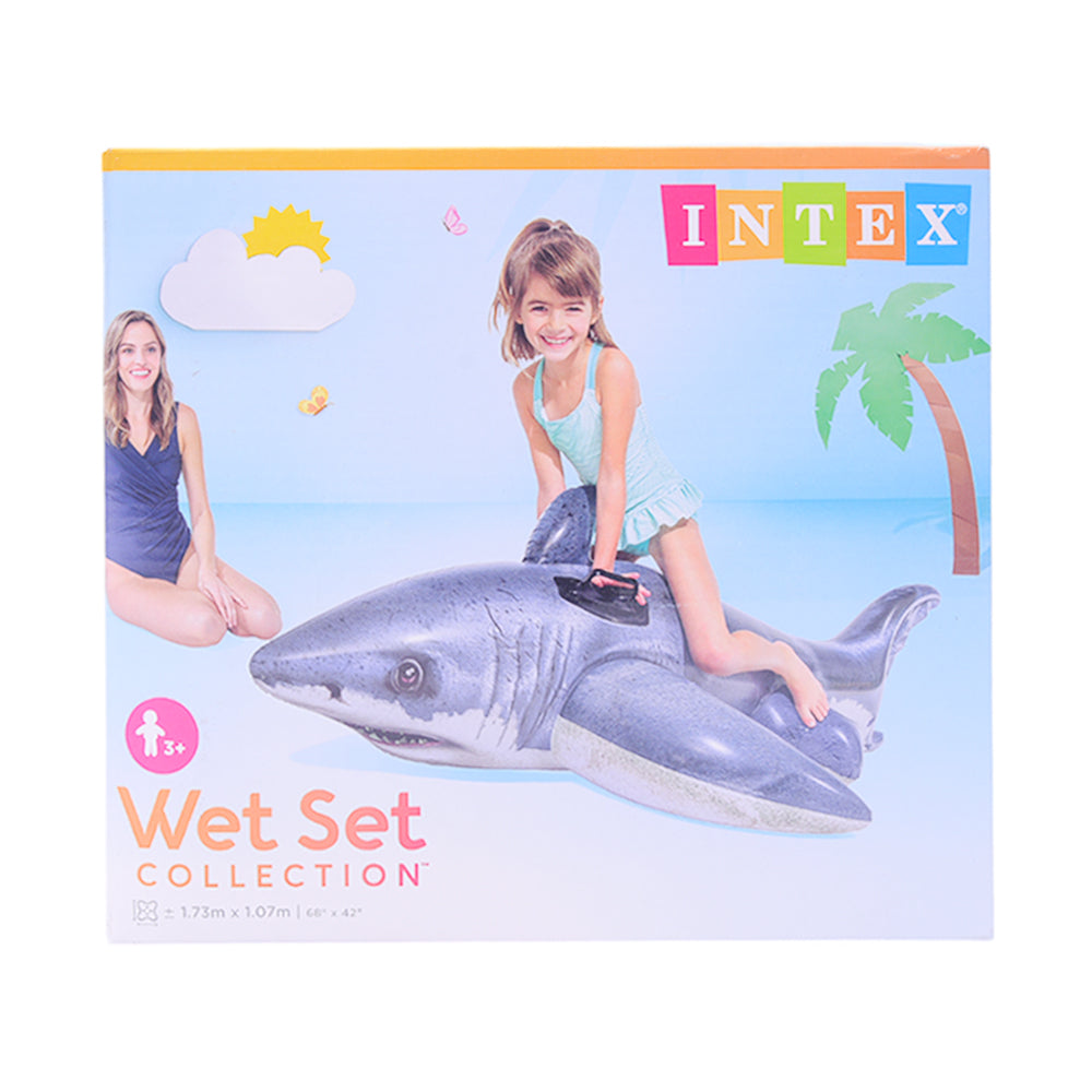 57525 Intex Gray Fish Ride-on A.i