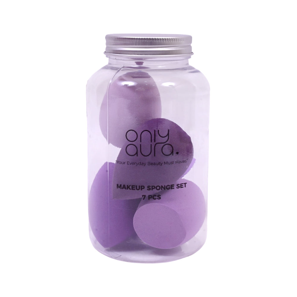 ONLY AURA MAKEUP SPONGE 7PC SET FF707