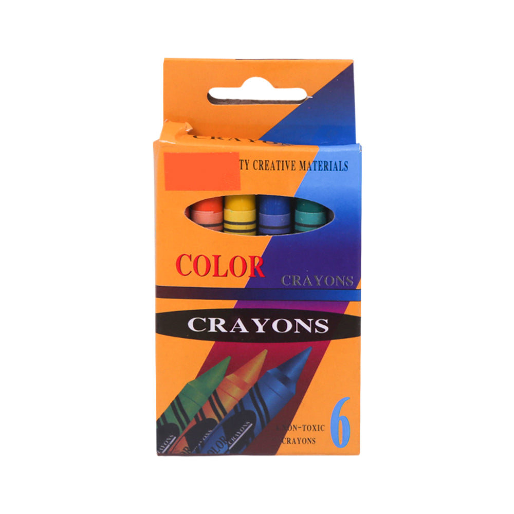 686-7 GOODS CRAYON COLOR 6PC
