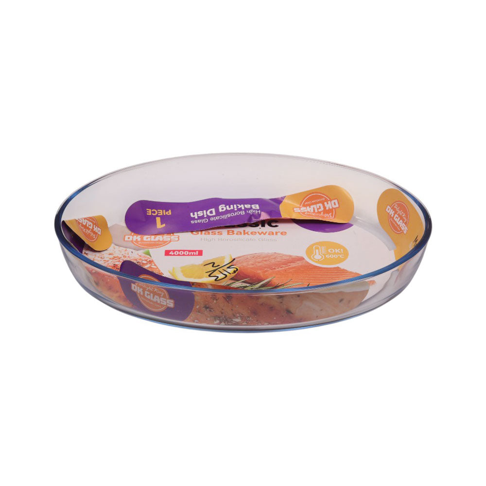 DISH DK GLASS OVAL 5120