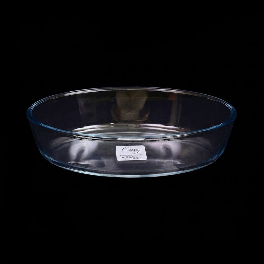DISH DK GLASS OVAL 5129