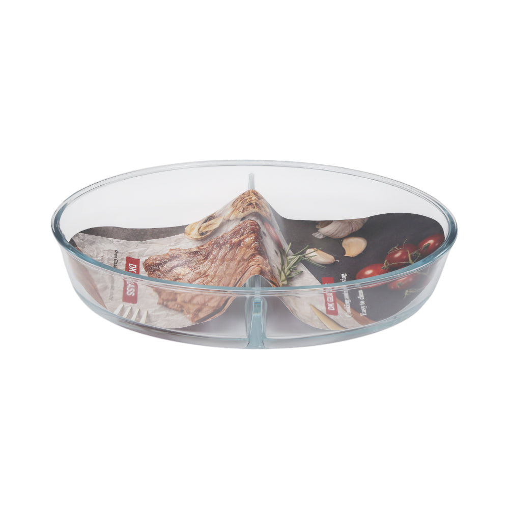 DISH DK GLASS OVAL 2.2 LTR F5301