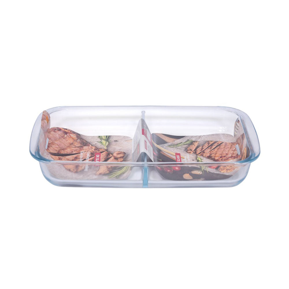 DISH DK GLASS RECTANGULAR 3.0 LTR 5305
