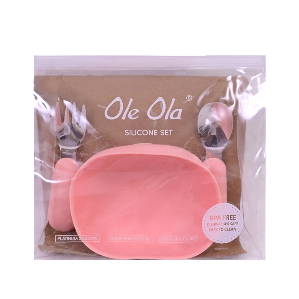 SK-6187 OLE OLA SILICONE DINNER SET IR