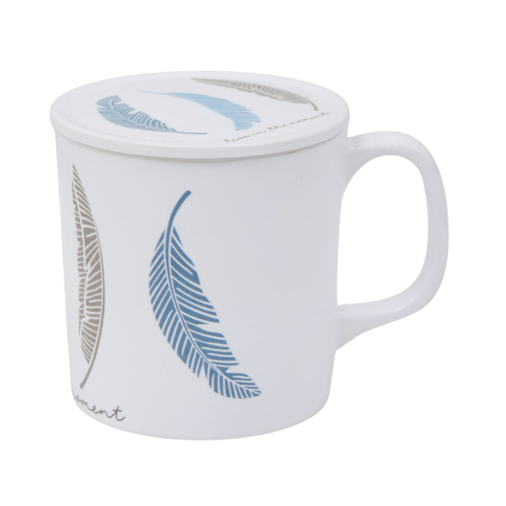 MUG MELAMINE WITH LID YL913033/5031