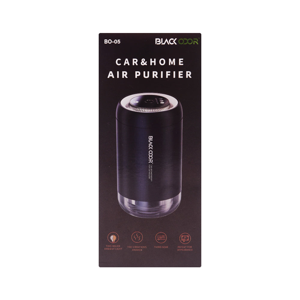 BLACK ODOR CAR & HOME AIR PURIFIER BO-05