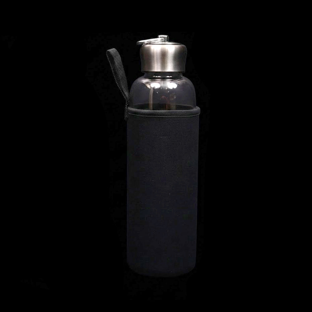 WATER BOTTLE GLASS STACKED STYLE 1000ML 25-10