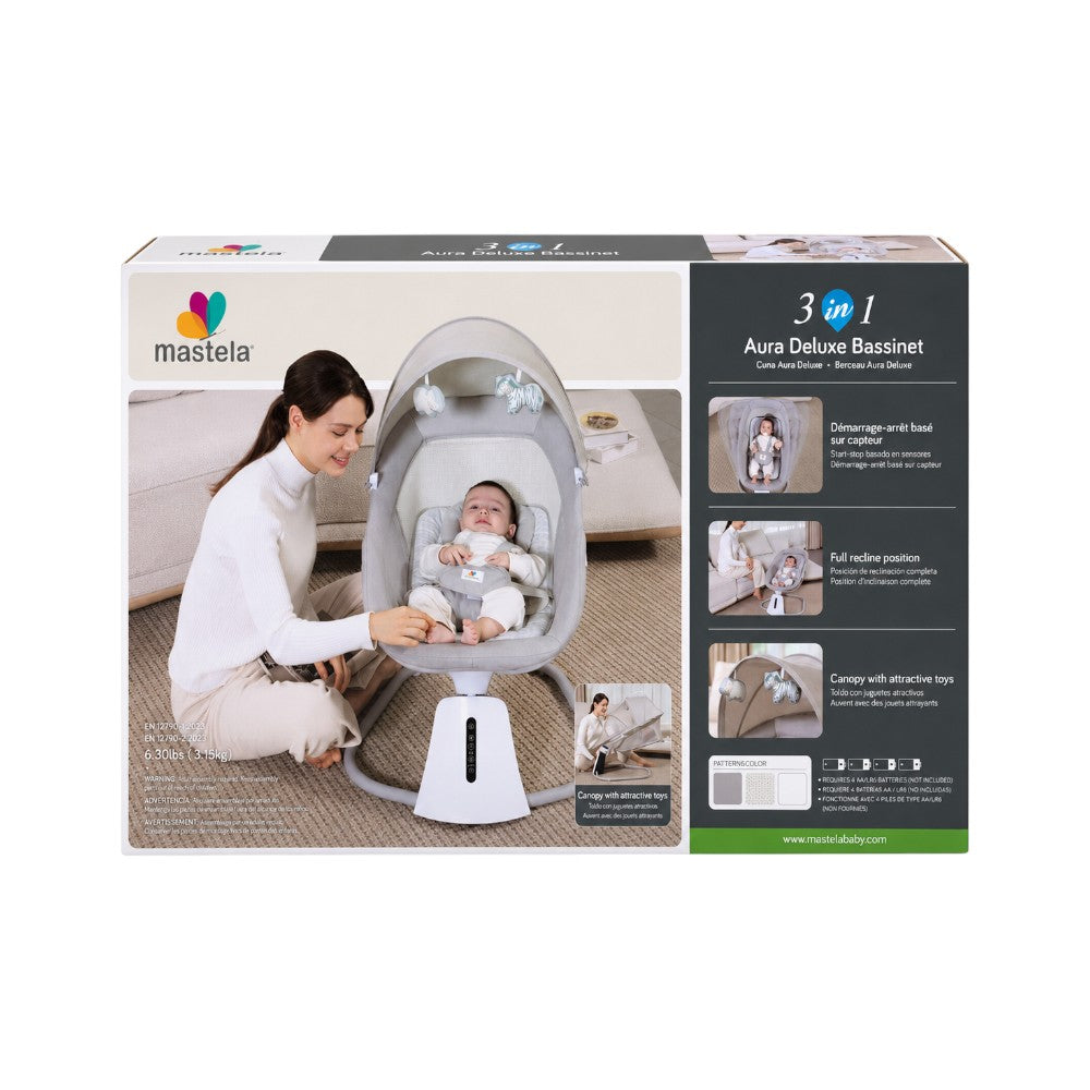 8016 MASTELA AURA DELUXE BASINET 3IN1 T.T