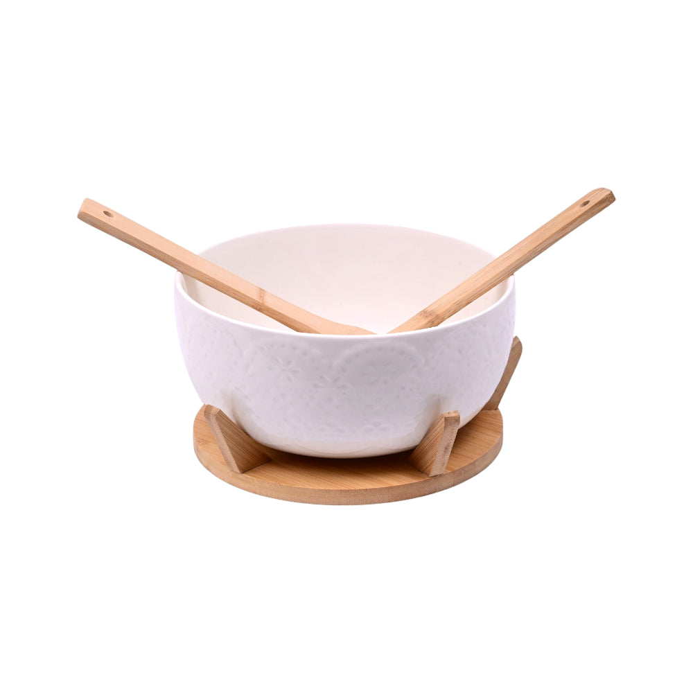 BOWL SALAD PORCELAIN IR QX3/HG619C-10
