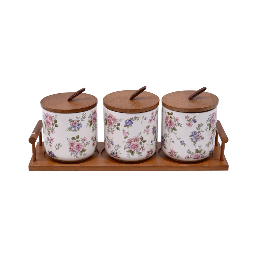JAR SET 4 PCS PORCELAIN IR QX16/ZY1175-1