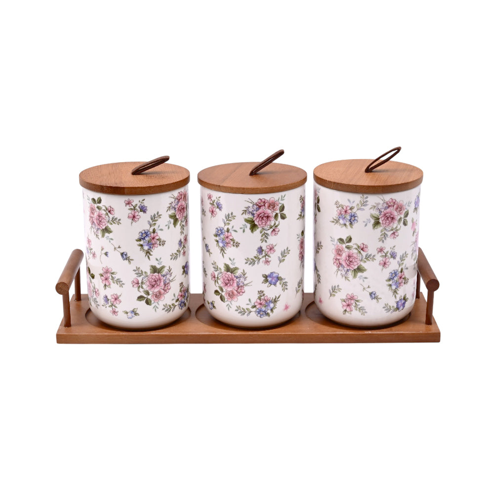 JAR SET 4 PCS PORCELAIN IR QX17/ZY1175-2
