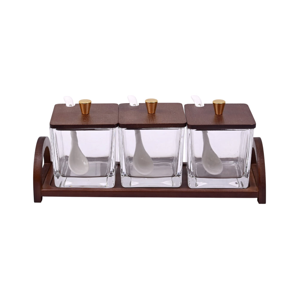 SUGAR POT SET 4 PCS IR QX21/YY2413-3