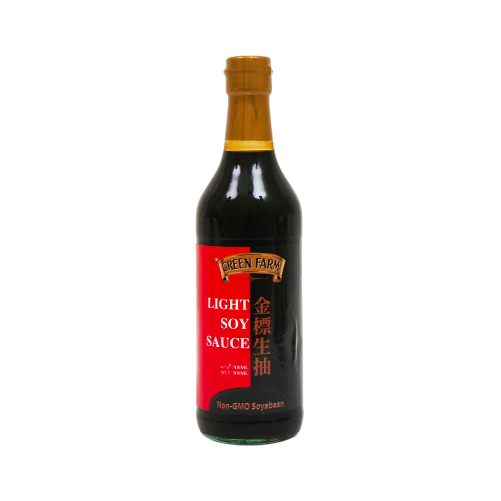 GREEN FARM SOYA SAUCE LIGHT 500 ML