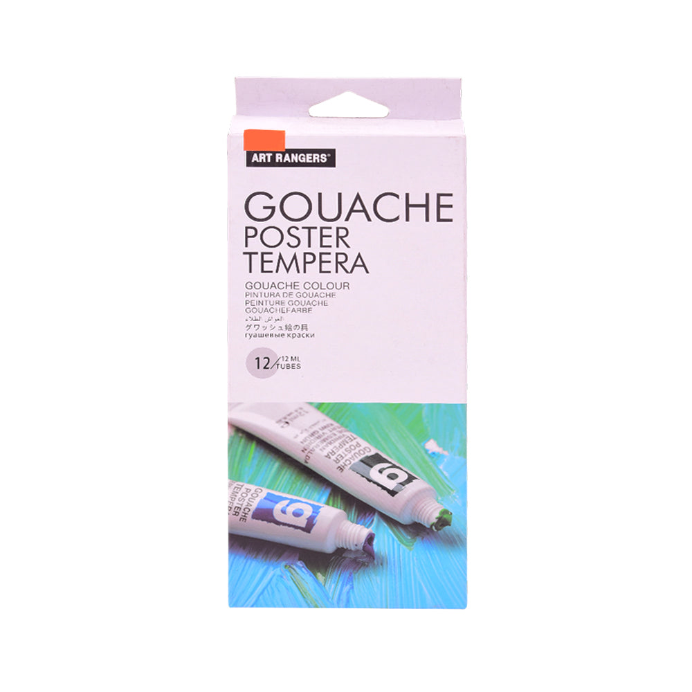 PG31-12012A GOUACHE POSTER COLOR 12TUBE 12ML