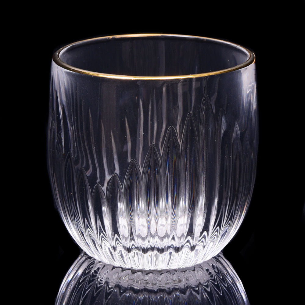 GLASS HONGLI IR GOLDEN G77109 (Pack of 6)