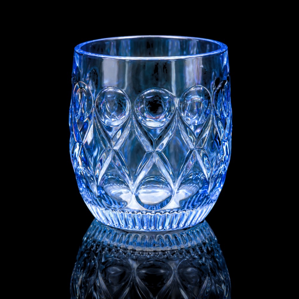 GLASS HONGLI IR SKY BLUE L78111 (Pack of 6)