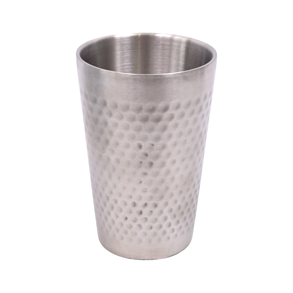 GLASS STEEL SILVER HAMMERED 28-5/8771 Pack oF 6