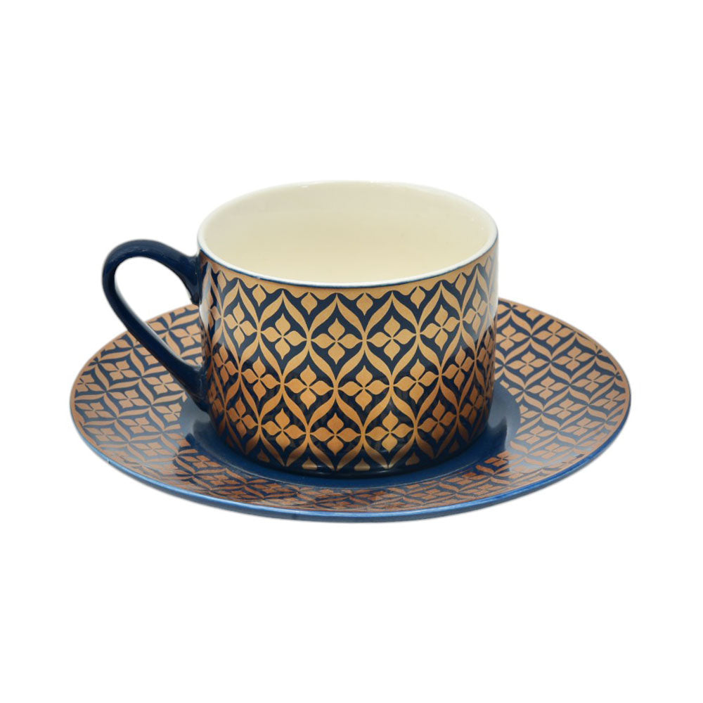 CUP N SAUCER BONE CHINA HOME & TABLE ML22BCS10 (Pack of 6)
