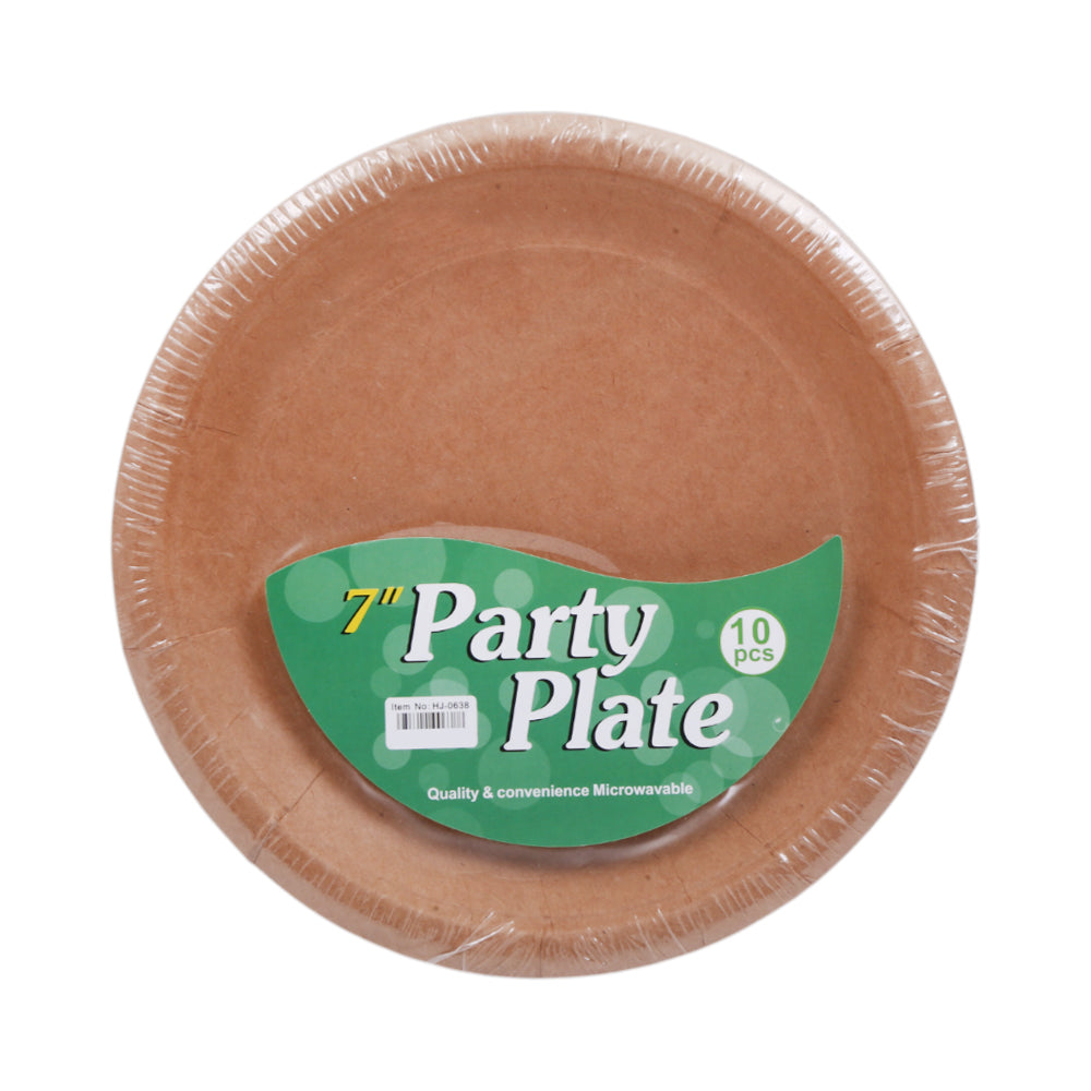 PARTY PLATE IR 7INCH 10PC PACK 36110-37