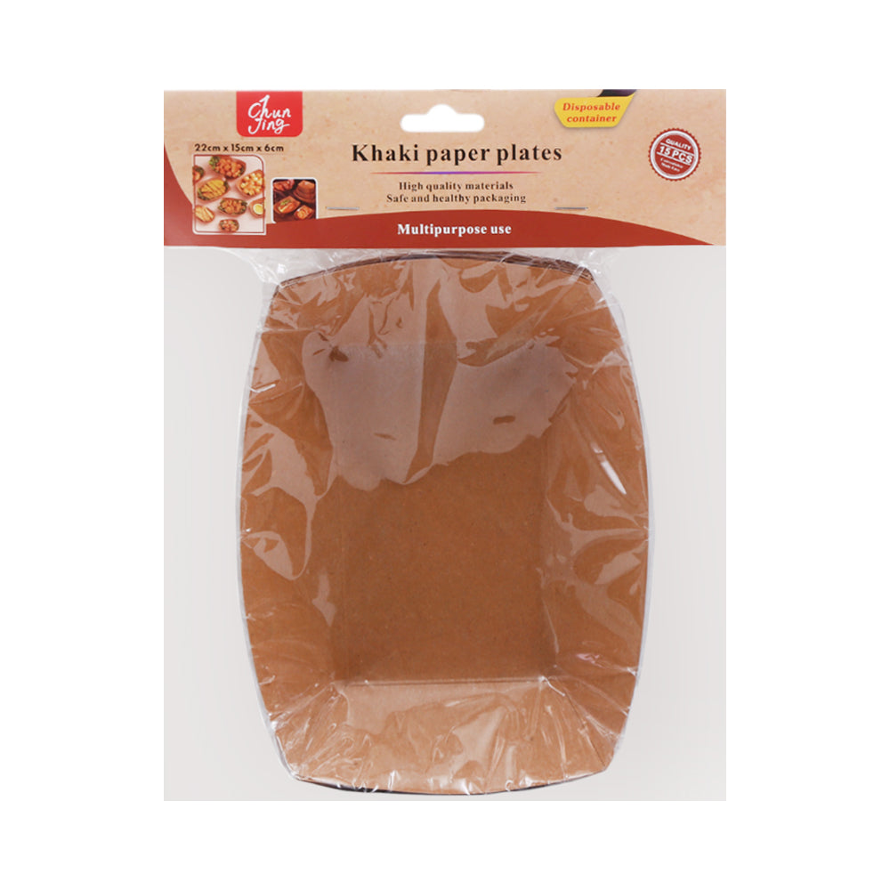 PAPER PLATE IR MULTIPLE USE 15PC 36110-1