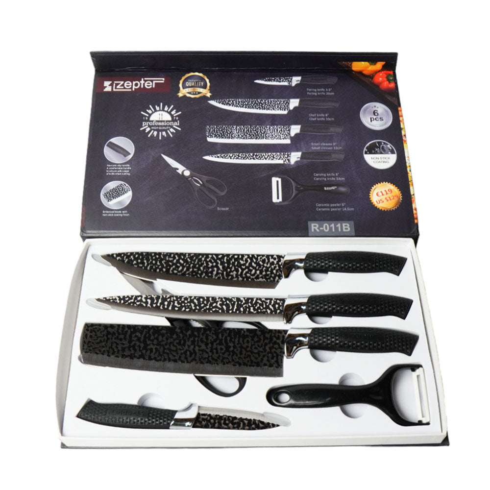 KNIFE SET 6PC IR R011B