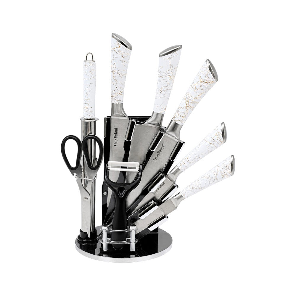 KNIFE SET 9PC HAUS ROLAND IR HR615-18/GS14